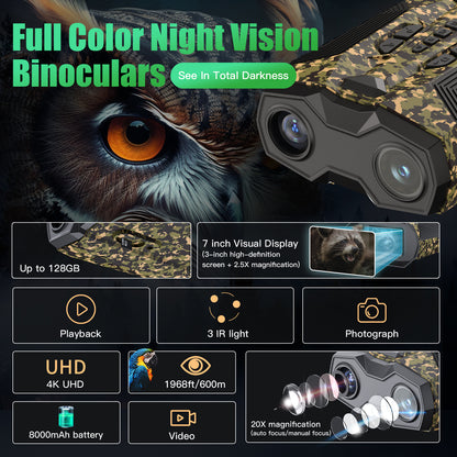 Night Vision Goggles with 32GB SD Card LK600