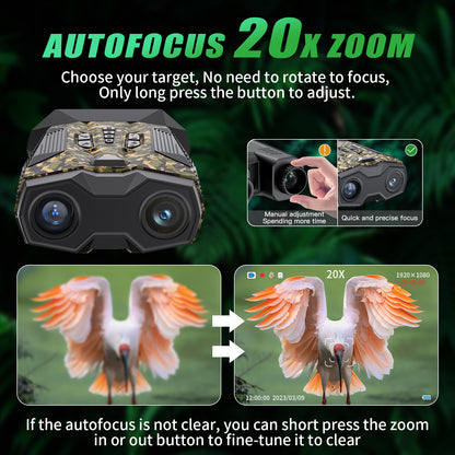 Night Vision Goggles with 32GB SD Card LK600